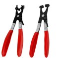 thumbnail image 3 of 2Pcs Hose Clamp Plier High Carbon Steel Spring Clamp Plier Professional Ring Type and Flat Band Hose Clamp Tool with Locking Device Hose Clamp Installation and Removal Tool for Hose, 3 of 8