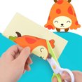 thumbnail image 2 of Kids Paper Cutting Kit Educational Funny Kid Scissors Skills Kids Paper Cut Set, 2 of 10