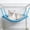 Blue, variant on MTBLYS Cooling Cat Bed | Hammock Mat for Cage | Pet Cooling Mat | 13.78X13.78 Inch | Portable Washable | Summer Crate Outdoor Travel