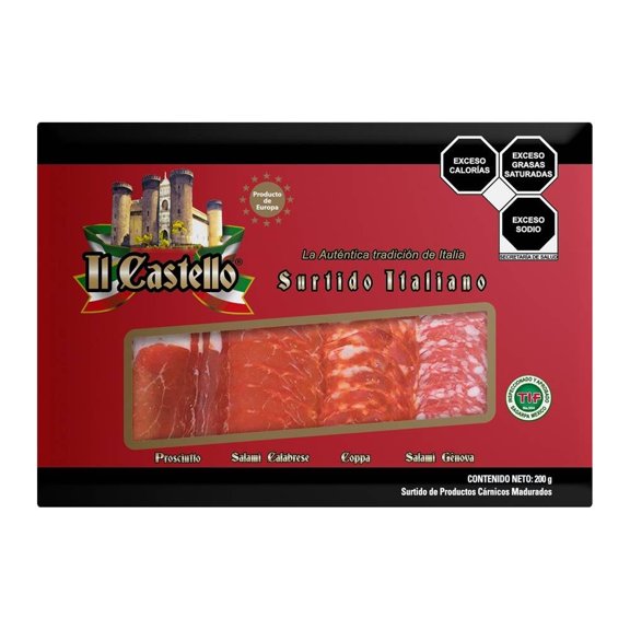 Tapas Il Castello surtido italiano 200 g