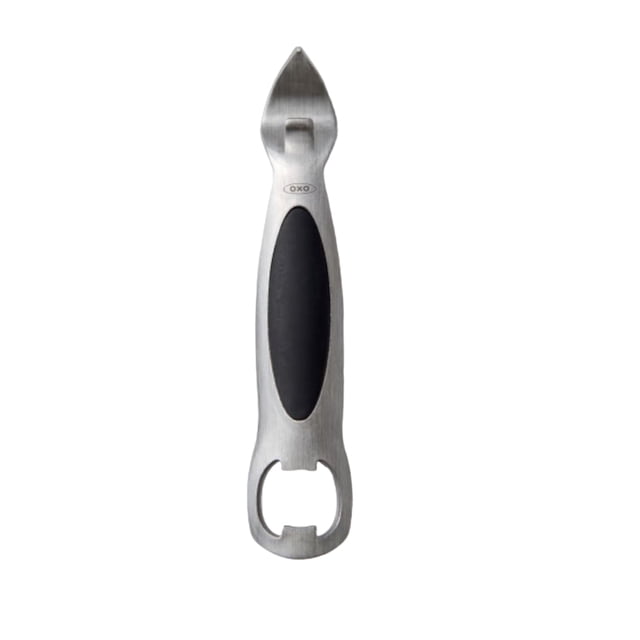 OXO SteeL - Abridor de botellas y latas de acero inoxidable