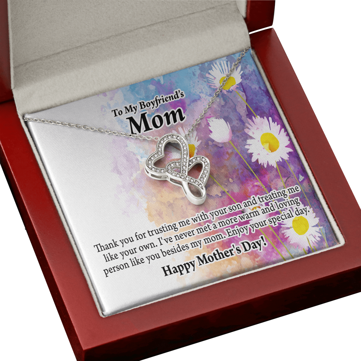 Boyfriends Mom Necklace To My Boyfriend 