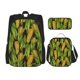 thumbnail image 1 of Easygdp Corn 2 Mochila para Niños y Niñas con Set de Caja de Almuerzo y Estuche para Lápices 3 en 1, Mochila Escolar Estampada para Adolescentes, 1 of 7