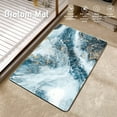 thumbnail image 6 of PRINxy Stone Bath Mat,Diatomaceous Earth Shower Mat,Non-Slip Super Absorbent Quick Drying Bathroom Floor Mat,Natural,Easy to Clean Multicolor C, 6 of 7
