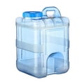thumbnail image 2 of Contenedor de Bebidas de Campamento de Almacenamiento de Agua Portátil Azul Transparente de 15L Macarena, 2 of 7