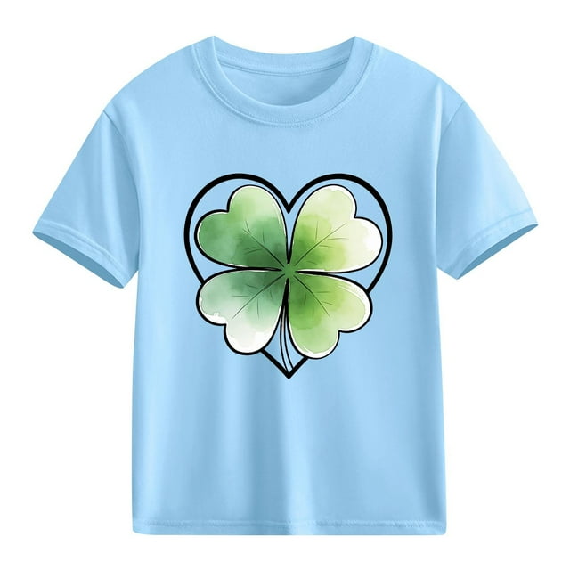 hengsof Shirts Chemises pour Enfants T - Graphiques à Manches Courtes Hauts Décontractés Quotidiens