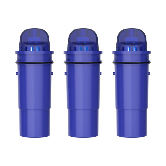 Reemplazo Overbest para jarras y dispensadores de filtro de agua Pur®, Pur® Plus, filtro de agua CRF950Z, PPF951K™, PPF900Z™, filtro de agua de jarra certificado NSF (paquete de 3)