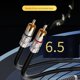 thumbnail image 3 of Cable de Audio de 2 M Cable de Audio Dual de 6,5 a 2 Cable de Audio OFC de 6,5 mm a Doble Lotus 2 Pares de 2 Cables de Consola de 6,5 a, 3 of 5