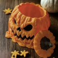 thumbnail image 7 of Resin Halloween Pumpkin Candy Bowl with Lid, Pumpkin Candy Bowl, 7 of 7