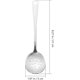 thumbnail image 5 of Cucharón de acero inoxidable, espumadera, cuchara para sopa, cuchara para colar, cuchara para servir, 5 of 5