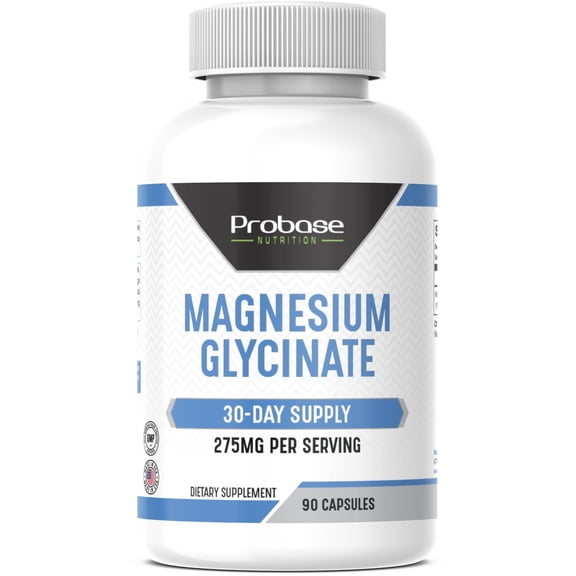 Magnesium Glycinate 60 Capsules 30-Day Supply