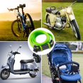 thumbnail image 2 of Bicycle Lock with 5-Digit Code, 1.2m Long, Combination Lock Wheel with Cable, Very Light, Safety Wheel Lock for Bicycles, Mountain Bikes and Scooters with Grenn Bracket, 2 of 7