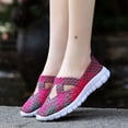 thumbnail image 2 of XIHAHA 2023 Zapatos planos De moda para Mujer, Zapatos tejidos con banda elástica, Zapatos planos cómodos para Mujer, mocasines informales para Mujer, Zapatos De Mujer, 2 of 5