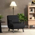 thumbnail image 2 of Sofá cama Convertible Costway Plegable negro, 2 of 9