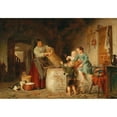 thumbnail image 3 of Felix Schlesinger 14x11 Black Modern Framed Museum Art Print Titled - Hardworking Helpers in the Kitchen, 3 of 5