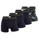 thumbnail image 2 of CR7 Calzoncillos hombre, pack de 4 - camuflaje, calzoncillos, algodón elástico, logo en cintura Negro/Verde S (Small), 2 of 5