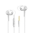 thumbnail image 2 of SDNall Wired Earbuds with Microphone, Electronics Earbuds Wired with Microphone Noise Isolating in-Ear Headphones Powerful Heavy High Definition Earphones Compatible Most 3.5Mm, 2 of 2