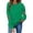 Green, variant on Zedker Mardi Gras Clothes for Women Light Sweatshirts Merry And Bright Xmas Long Sleeve Shirts Crewneck Pullover Tops
