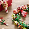 thumbnail image 4 of Kit de construcción de corona de Navidad para niños, 6 +, ciudad, árbol de Navidad, decoración, Moc, juego de bloques de construcción, juguetes para niños, regalo, 4 of 4