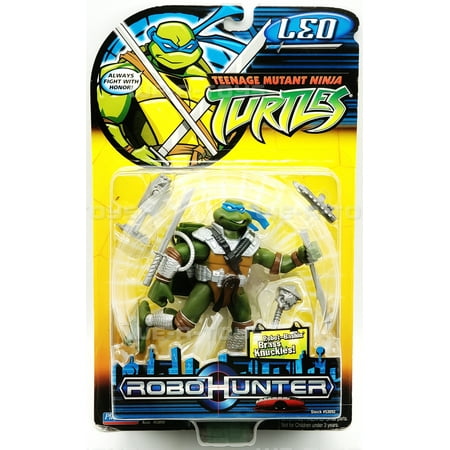 Teenage Mutant Ninja Turtles Robo Hunter Leo Action Figure 2005 No. 53092 NEW