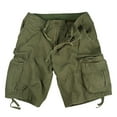 thumbnail image 1 of Rothco Vintage Infantry Shorts Utilitaires - Olive Drab, Petit, 1 of 2