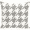 Gray, variant on Simply Daisy 16" x 16" Houndstooth Geometric Print Pillow