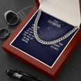 thumbnail image 3 of Cuban Link Chain For Husband, Chain Necklace, Anniversary Gift for Husband, Birthday Gift for Man, Gift for Men, Cuban Link Chain, Stainless Steel or Yellow Gold, Message Card & Gift Box, 3 of 5