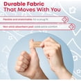 thumbnail image 3 of Ever Ready First Aid 1” x 3” Fabric Adhesive Bandages, Latex-Free Stretchy Strips – 100 Count, 3 of 7