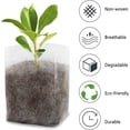 thumbnail image 5 of 100 bolsas para plantas (15ⅹ23 cm), bolsa para cultivo de plántulas, bolsa no tejida biodegradable, bolsas para viveros, bolsa para plantas de tela degradable para plántulas y plantas JM, 5 of 5