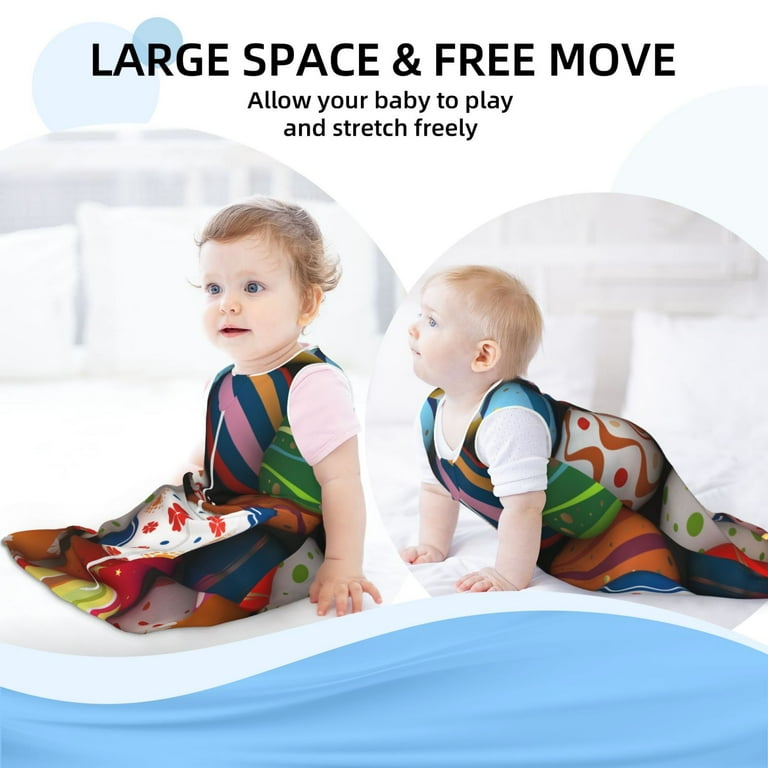 Cauagu Easter Egg for Infant Wearable Blanket,Unisex, Girl, Boy