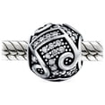 thumbnail image 3 of Bling Jewelry Womens Musician Student G Clef Music Note Charm Bead .925 Sterling Silver Fits European Bracelet, 3 of 4