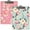 Floral Designs, variant on Fashion Clipboard (2 Pack), Standard A4 Letter Size, 12.5" x 9", Wooden Clipboard, Low Profile Clip with Retractable Hanging Tab, Decorative Clipboard, by Better Office Products (Floral Designs)