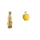 thumbnail image 1 of Figura de guepardo,Figura de guepardo dorado,adorno de escritorio moderno,figura de arte,Escultura de fruta de porcelana decorativa para el hogar.,Estatua de, 1 of 8