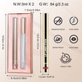 thumbnail image 7 of KISSIO Lip Stain Set,Peel Off Lip Liner Stain and Lip Care Oil,Transfer Proof,Long Lasting and Waterproof Lip Tint,Matte Finish,Lip Combo,03 Coral Red, 7 of 7
