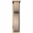 thumbnail image 2 of 6"W x 14"D x 26"H Carmel Rough Sawn Corbel w/Backplate, Douglas Fir, 2 of 9