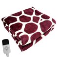 thumbnail image 2 of DEBGFS Electric Blanket Queen Soft Flannel Electric Heated Winter Blanket Blanket Electric Heated Soft, 2 of 6