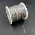 thumbnail image 6 of HOOUN 10mter Lot Stainless Steel Welding Joint Wire Chain Jewelry Findings Thin 1.5mm-1.5mm-black, 6 of 8
