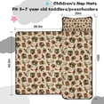 thumbnail image 5 of Beige Christmas Gift Pattern Toddler Nap Mats for Kids Preschool,50"x20" Sleeping Mat Bag or Kids,Toddler Sleeping Bag,Toddler Nap Mat or Daycare, 5 of 6