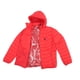 thumbnail image 2 of Abrigo con capucha con calefacción eléctrica Control único de 3 temperaturas Chaqueta térmica con calefacción USB de 2 zonas para hombres y mujeres Rojo XL, 2 of 12