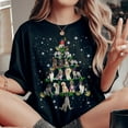 thumbnail image 2 of Portuguese Water Christmas Tree T-Shirt, Funny Dog Lover Gift, Portuguese Water Christmas Lights Shirts, Christmas Shirts for Women Men, 2 of 3