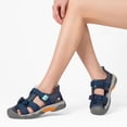 thumbnail image 4 of DREAM PAIRS Women's Closed Toe Sport Hiking Sandals，Summer Outdoor Comfortable Walking Water Sandals DSA216 NAVY Size 5, 4 of 4