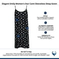 thumbnail image 5 of Elegant Emily  Star Cami Sleeveless Sleep Gown (Women), 5 of 5