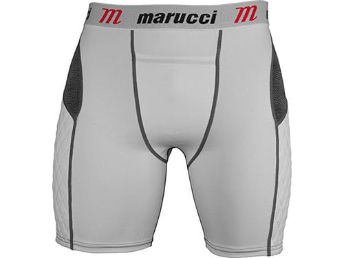 Marucci Adult Men's Padded Baseball Sliding Shorts MASL-W Padding Slider Short 