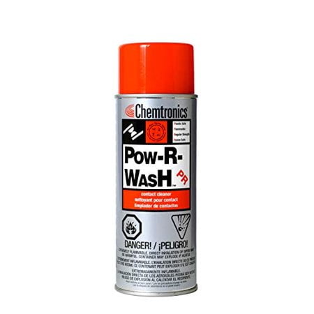 Chemtronics Pow-R-Wash Electronics Cleaner - Spray 340 G Aerosol Can - ES1605 [Price Isper Can]