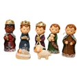 thumbnail image 1 of Conjunto de pesebre navideño, decoraciones religiosas, adorno clásico a mano, decorativo, tradicional, estatua navideña, artesanía de resina., 1 of 9