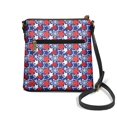 thumbnail image 2 of HELLHERO Waterproof Purse Satchel for Travel Daily, Adjustable Strap Smooth Zipper Women's Crossbody Shoulder Bag, Nautical Star Field, 2 of 7