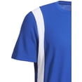 thumbnail image 2 of Expert Brand USA-Made Men's Oxymesh™ Athletic Color Block T-Shirt, Royal Blue/White, XL, 2 of 3