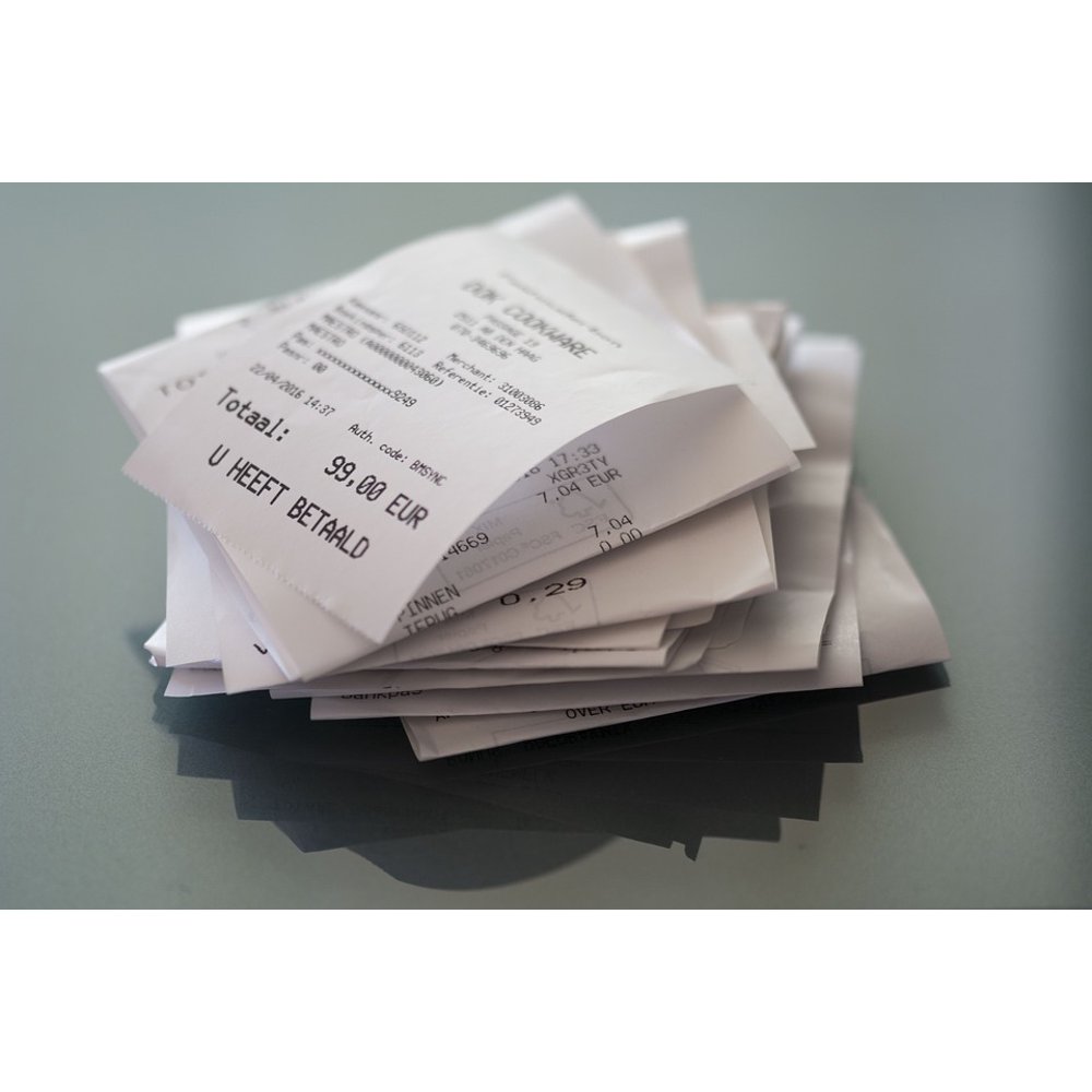 Receipt Wealth Receipts Pay Supermarket Shopping20 Inch By 30 Inch Laminated Poster With Bright