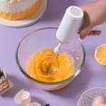 thumbnail image 4 of CURYMAY Wireless Electric Egg Beater - 3-Speed Hand Mixer with 2 Stainless Steel Whisks,Usb Rechargeable,Portable Handheld Blender for Eggs,Cream,Batter - Ergonomic Kitchen Mixing Tool, 4 of 7