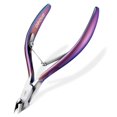 thumbnail image 1 of Recortador de cutículas Pinzas para cutículas Cortaúñas Removedor de uñas de acero inoxidable Cortador extremadamente afilado Herramienta de manicura para pedicura opove X7 Rainbow Gradient, 1 of 5
